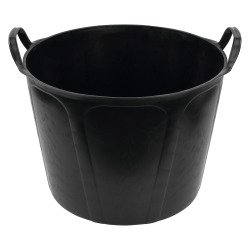 Auge cabas en plastique 40 litres, noir