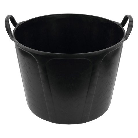 Auge cabas en plastique 40 litres, noir