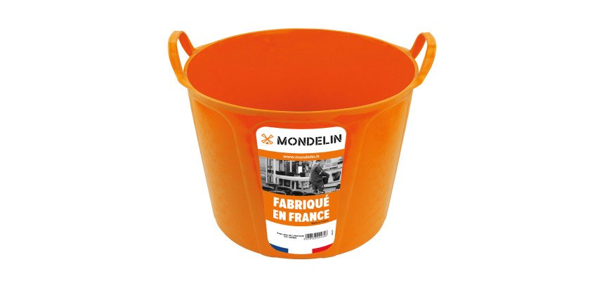 Auge cabas ultra-souple 40 litres, orange