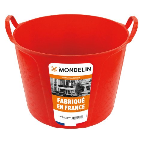 Auge cabas ultra-souple 40 litres, rouge