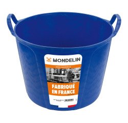 Emmer ultra buigzaam 40 liter blauw