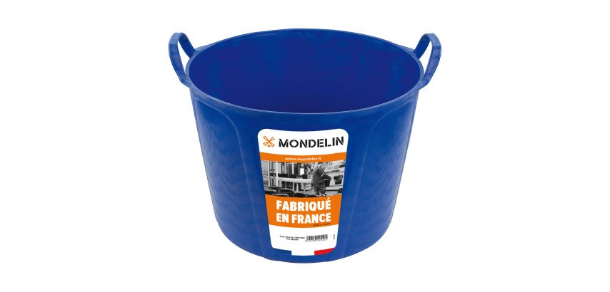 Auge cabas ultra-souple 40 litres, bleu