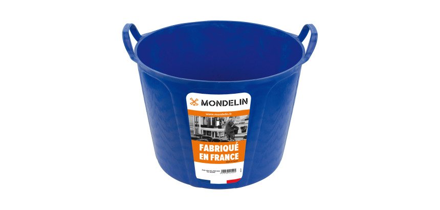 Auge cabas ultra-souple 40 litres, bleu