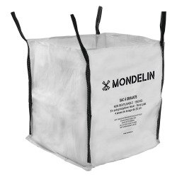 Sac à gravats 4 anses, 1500 kg, H 100 x  L 100 x P 100 cm