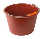 Seau évasé en plastique 16 litres avec poignée