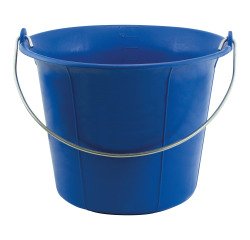 Eimer aus Kunststoff für Maurer, 11 Liter, blau