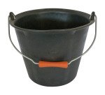 Seau de maçon Prochok® 12 litres, avec poignée, noir