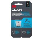 Crochet pour tableaux spécial plaque de plâtre 3M CLAW 7 kg - paquet de 2 crochets