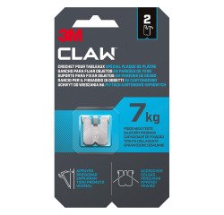 Hook for paintings special plasterboard 3M CLAW 7 kg - pack of 2 hooks