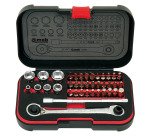 Cliquets et douilles 1/4" - Coffret Mob XS de 39 pièces
