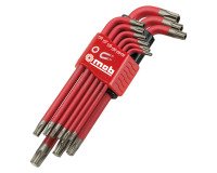 Hoes met 9 magnetische torx®-inbussleutels Mob