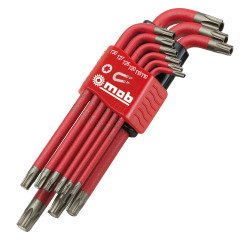 Hoes met 9 magnetische torx®-inbussleutels Mob