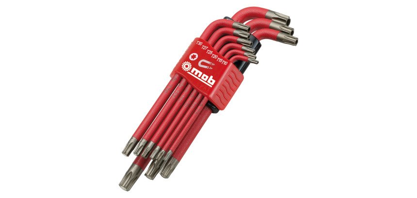 Étui de 9 clés mâles torx® aimantées Mob