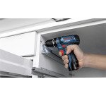 Perceuse-visseuse sans fil Bosch Professional GSR 12V-15 + 2 batteries + Chargeur