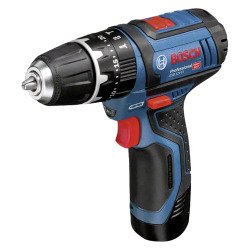 Perceuse-visseuse sans fil Bosch Professional GSR 12V-15 + 2 batteries + Chargeur