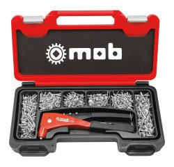 Riveting Pliers Set + 500 Rivets Mob