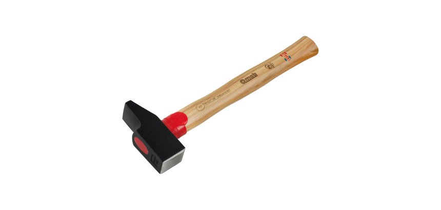 Marteau rivoir de mécanicien avec manche en frêne 8 x 2,6 x 2,1 cm