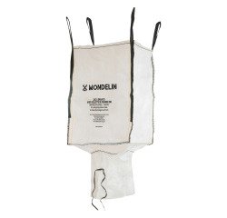 Zak voor puin met afvoergoot 1000 liter