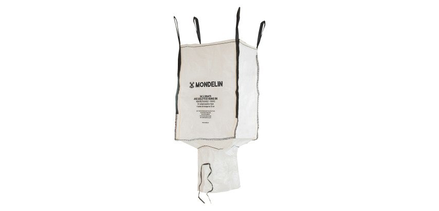 Sac à gravats avec goulotte de vidange 1000 litres