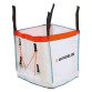 Sac à gravats réutilisable 900 litres, H 90 x l 90 x P 90 cm