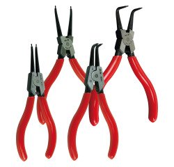Set of 4 Mob Circlip Pliers