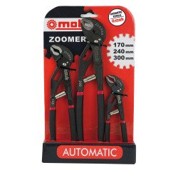 Game of 3 self-locking multipurpose pliers Zoomer Mob