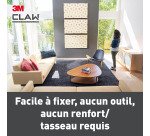 Crochet pour tableaux spécial plaque de plâtre 3M CLAW 7 kg - paquet de 2 crochets