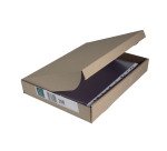 Fundas multitaladro lisas de PVC Exacompta A4 8/100e - Caja de 100