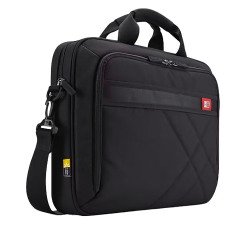 Maletín para portátil Case Logic DLC-117, color negro, para 43,9 cm (17,3")