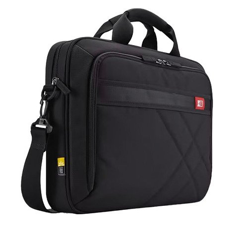 Maletín para portátil Case Logic DLC-117, color negro, para 43,9 cm (17,3")