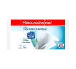 Boîte de 12 lingettes individuelles désinfectantes Mercurochrome