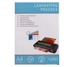 Pochettes de plastification A4 2 x 100 µ brillantes - Boîte de 100