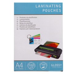 A4 Laminating Pouches 2 x 100 µ Glossy - Box of 100