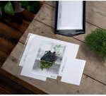 Pochettes perforées recyclées Esselte A3 paysage polypropylène grainé 10/100e - Boîte de 25