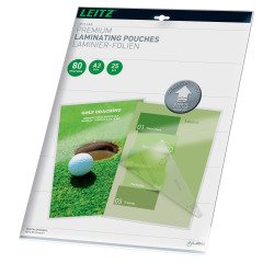 Lamination Pockets Leitz iLAM A3 2 x 80 µ glossy - Box of 25