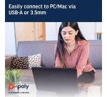 Casque filaire Plantronics Blackwire C3215 1 écouteur