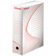 Boîte archives carton Esselte Boxy - Dos 10 cm - Haute résistance - Blanche