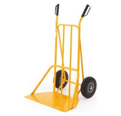 Carrello manuale Remco TRHI080 per fusti olio e vasi in acciaio verniciato, portata 250 kg