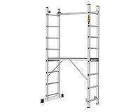 En_scala-ponteggio in alluminio 2x8 gradini pro