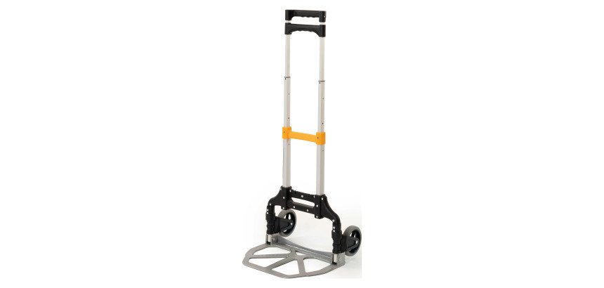 Carrello manuale Remco TRHA130 pieghevole in alluminio, portata 70 kg