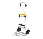 Carrello manuale Remco TRHA150 pieghevole in alluminio/acciaio, portata 120 kg