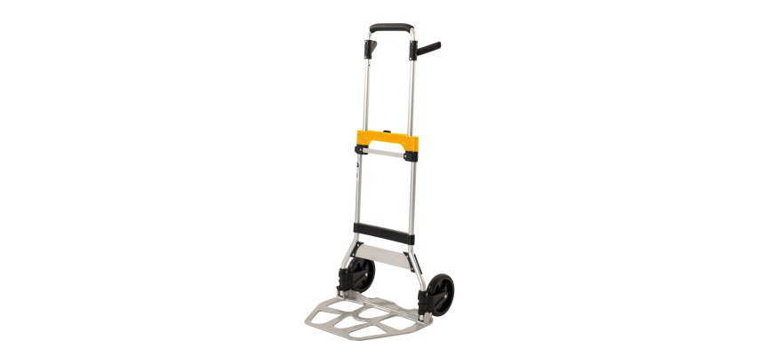 Carrello manuale Remco TRHA150 pieghevole in alluminio/acciaio, portata 120 kg