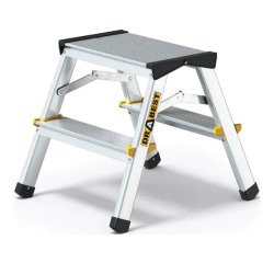 En_scala in alluminio 2 lati 2x2 gradini pro
