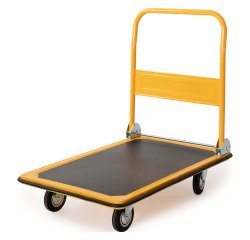 En_carrello acciaio con pianale trhp220 72,5x47,5