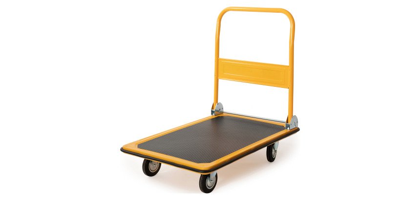Carrello manuale Remco TRHP220 con pianale in acciaio verniciato, portata 300 kg