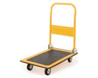 En_carrello acciaio con pianale trhp200 72,5x47,5