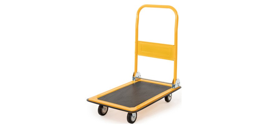 Carrello manuale Remco TRHP200 con pianale in acciaio verniciato, portata 150 kg