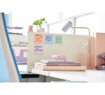 Post-it Super Sticky Notes Soulful 76 x 76 mm Assorted 90 Sheets Pack of 6