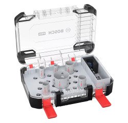 Koffer gatzagenset PRO Multi Material PC Plus, 9 stuks