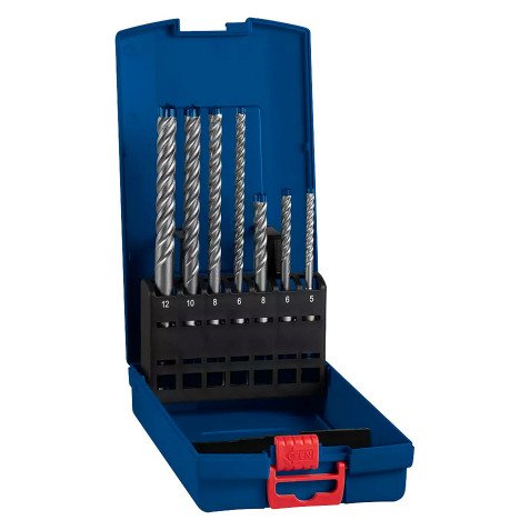 Coffret de 7 forets SDS plus Bosch EXPERT pour perforateurs